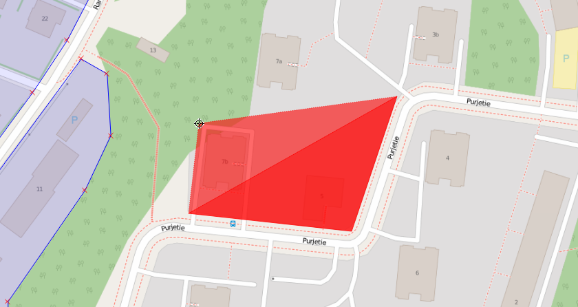 Drawing territory areas with QGIS